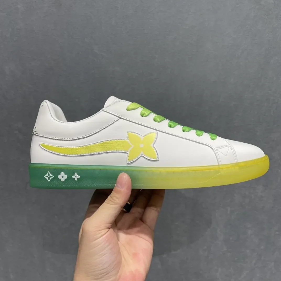 Louis Vuitton Luxembourg Samothrace Sneaker Yellow LV 1A9G2C