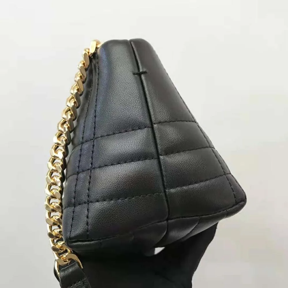 Burberry Small Quilted Lambskin Soft Lola Bag for Women in Black Burberry Small Quilted Lambskin Soft Lola Bag for Women in Black