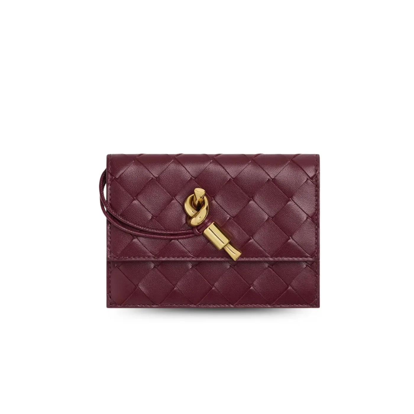 Bottega Veneta Andiamo Zipped Card Case Barolo / Bottega Veneta Andiamo Zipped Card Case Barolo /