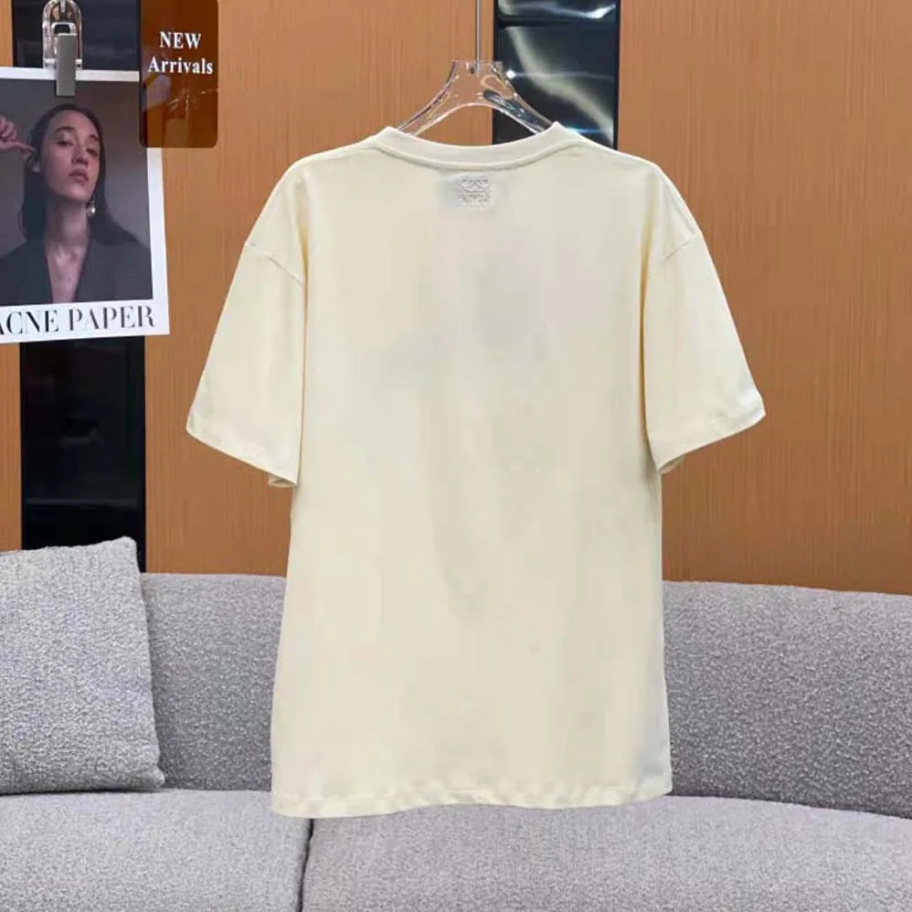 Loewe LOEWE Cactus T-shirt in Cotton for Women in White