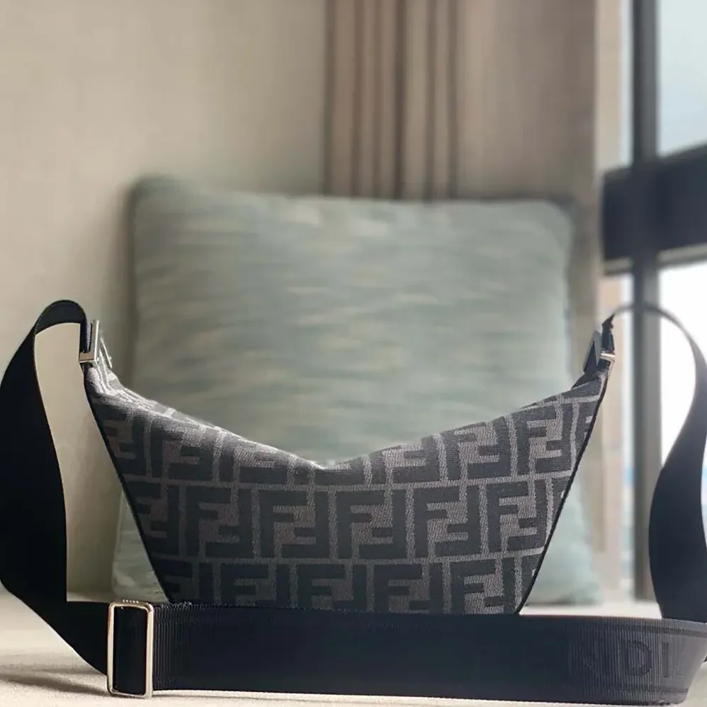 Fendi FF Jacquard Fendi Melon Small FF Bag for Unisex Fendi FF Jacquard Fendi Melon Small FF Bag for Unisex