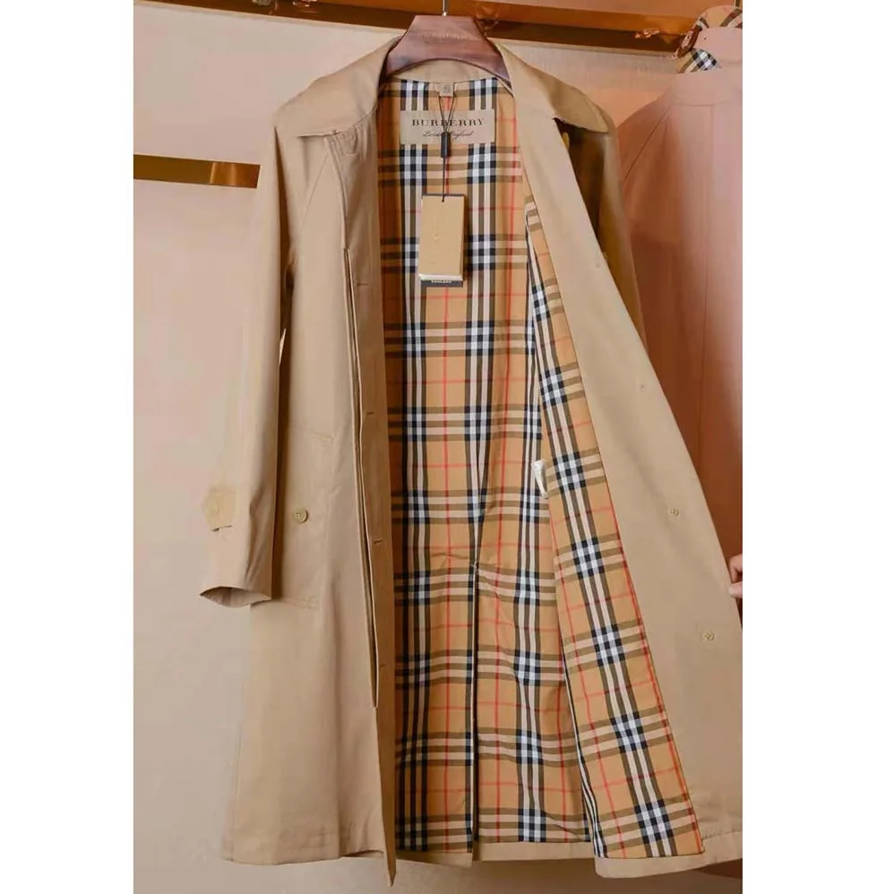 Burberry The Camden Car Coat for Women Burberry The Camden Car Coat for Women
