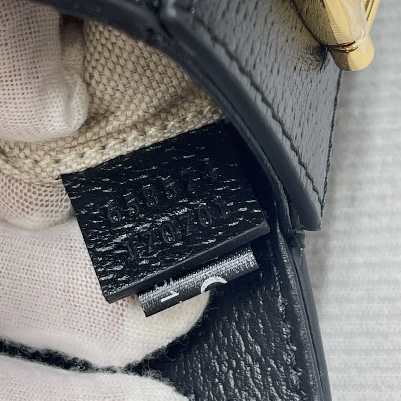 Gucci x Adidas Horsebit 1955 Mini Bag Black