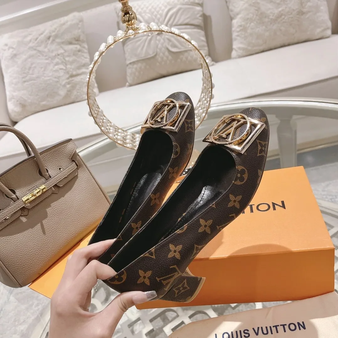 Louis Vuitton Madeleine Pump Brown / Louis Vuitton Madeleine Pump Brown /