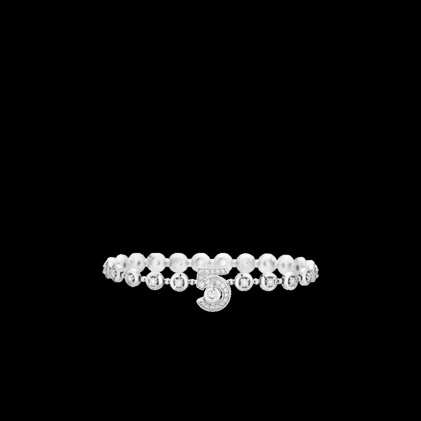 Chanel Eternal N°5 Bracelet Beige Gold
