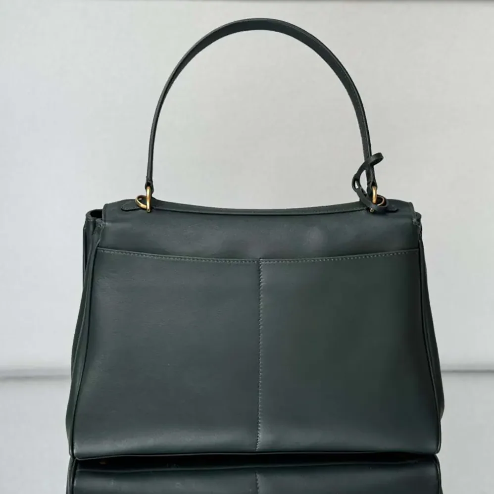 Balenciaga Rodeo Medium Handbag in Pine Green Smooth Calfskin for Women Balenciaga Rodeo Medium Handbag in Pine Green Smooth Calfskin for Women