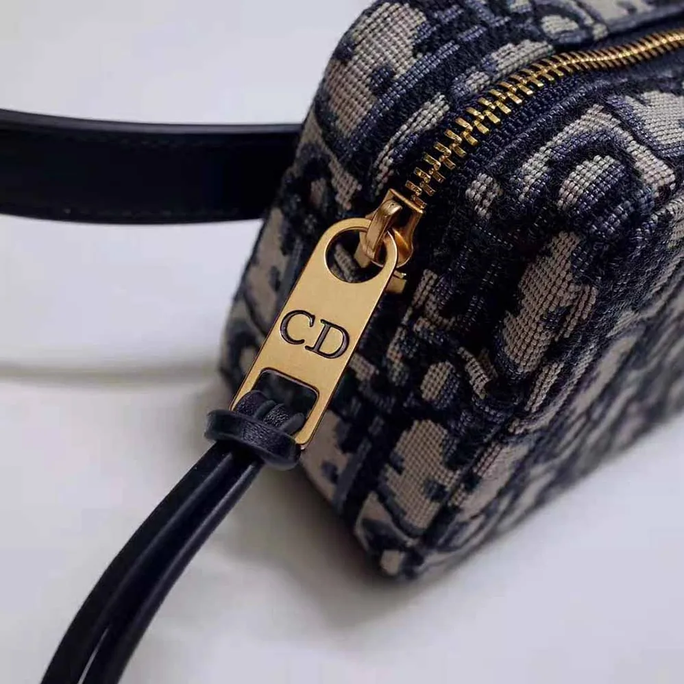 Dior Oblique Belt Pouch Blue Dior Oblique Jacquard for Women Dior Oblique Belt Pouch Blue Dior Oblique Jacquard for Women