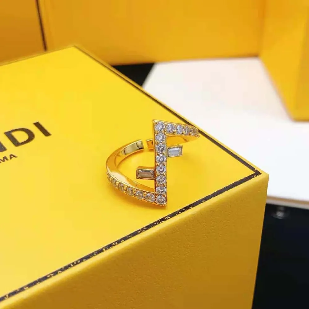 Fendi Fendi First Ring Gold for Women in coloured Fendi Fendi First Ring Gold for Women in coloured