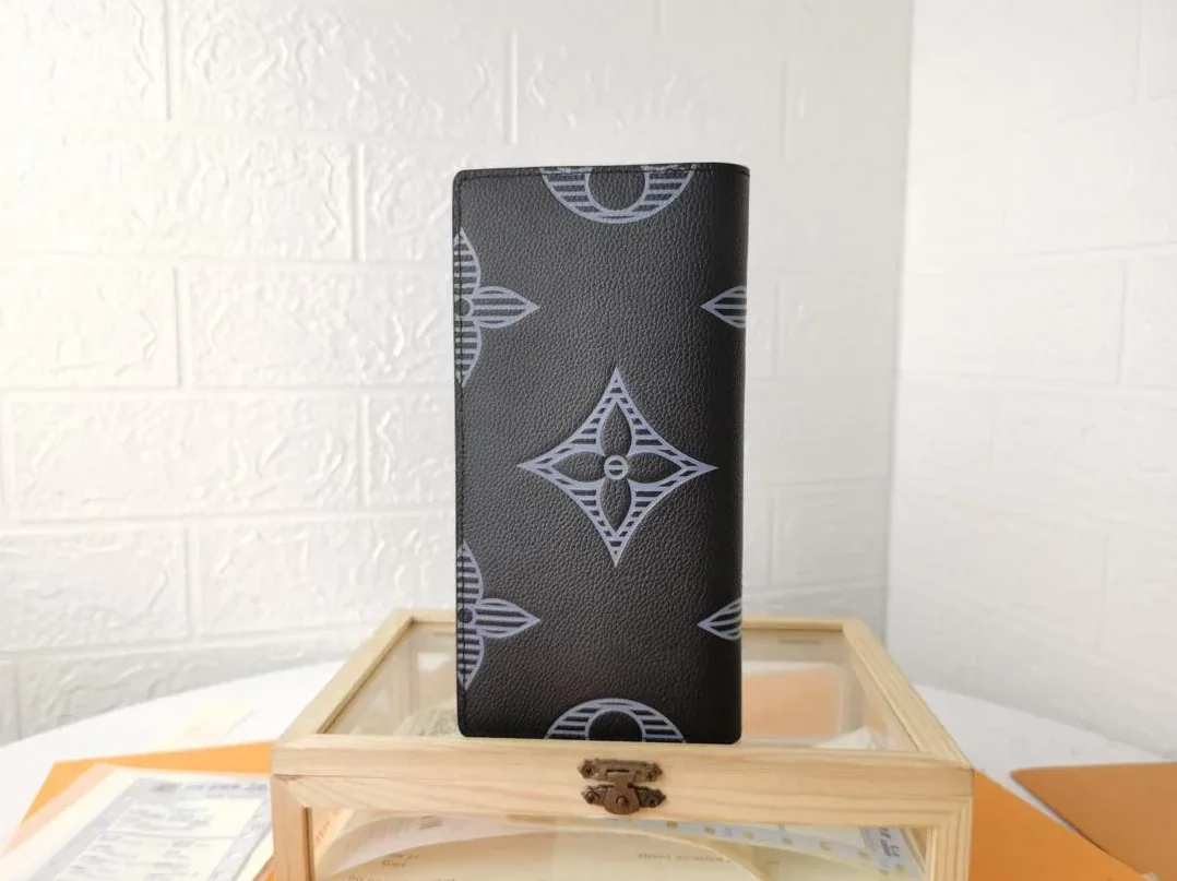 Louis Vuitton Brazza Wallet Taurillon Shadow