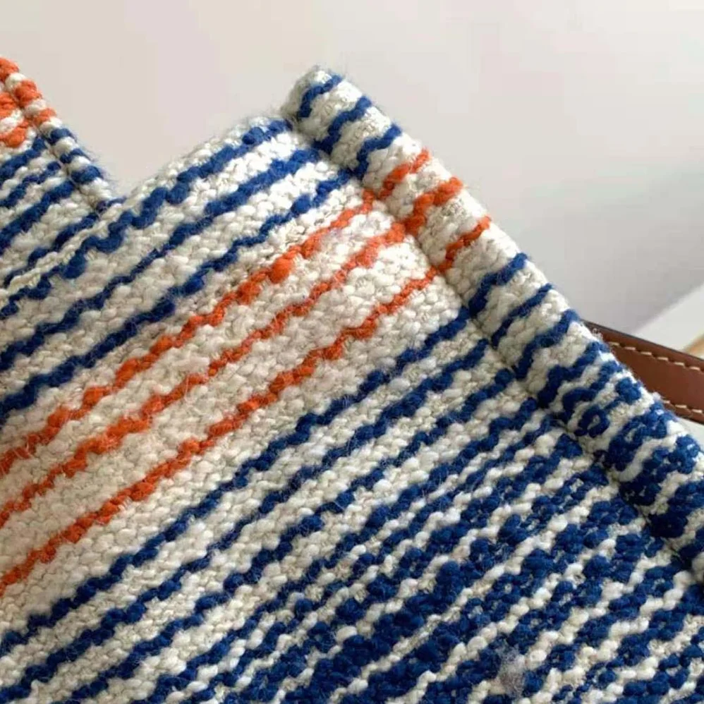 Celine Small Cabas Thais in Striped Textile with Celine for Women Celine Small Cabas Thais in Striped Textile with Celine for Women