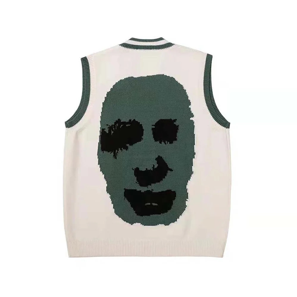 Dior Oversized Cactus Jack Dior Sleeveless Sweater Ecru Cashmere Knit for Men Dior Oversized Cactus Jack Dior Sleeveless Sweater Ecru Cashmere Knit for Men