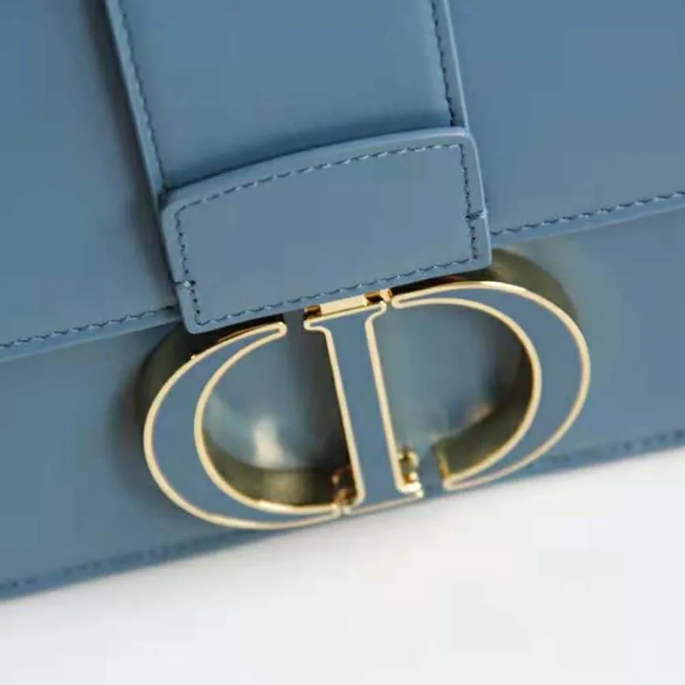 Dior 30 Montaigne Bag Box Calfskin for Women in Navy Dior 30 Montaigne Bag Box Calfskin for Women in Navy