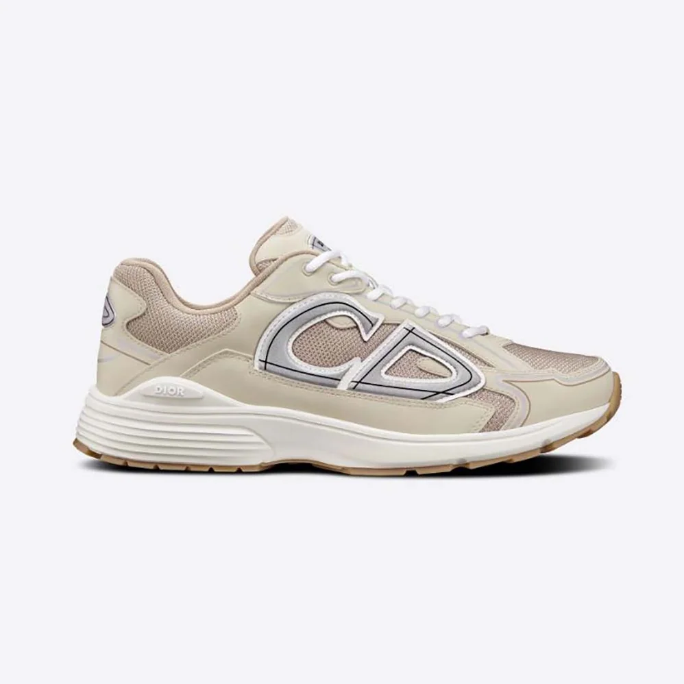 Dior B30 Sneaker Cream Mesh and Technical Fabric for Men Dior B30 Sneaker Cream Mesh and Technical Fabric for Men