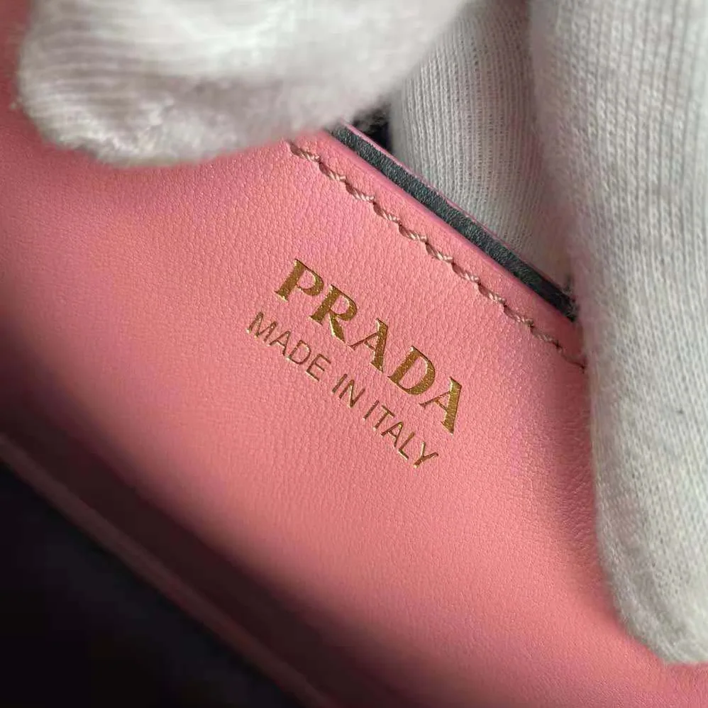 Prada Medium Saffiano Leather Prada Matinee Bag for Women in Pink Prada Medium Saffiano Leather Prada Matinee Bag for Women in Pink