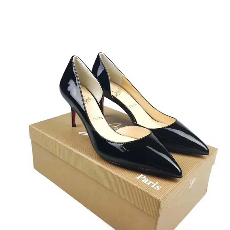 Christian Louboutin Shoes Lriza 70mm Heel Hight for Women in Black Christian Louboutin Shoes Lriza 70mm Heel Hight for Women in Black
