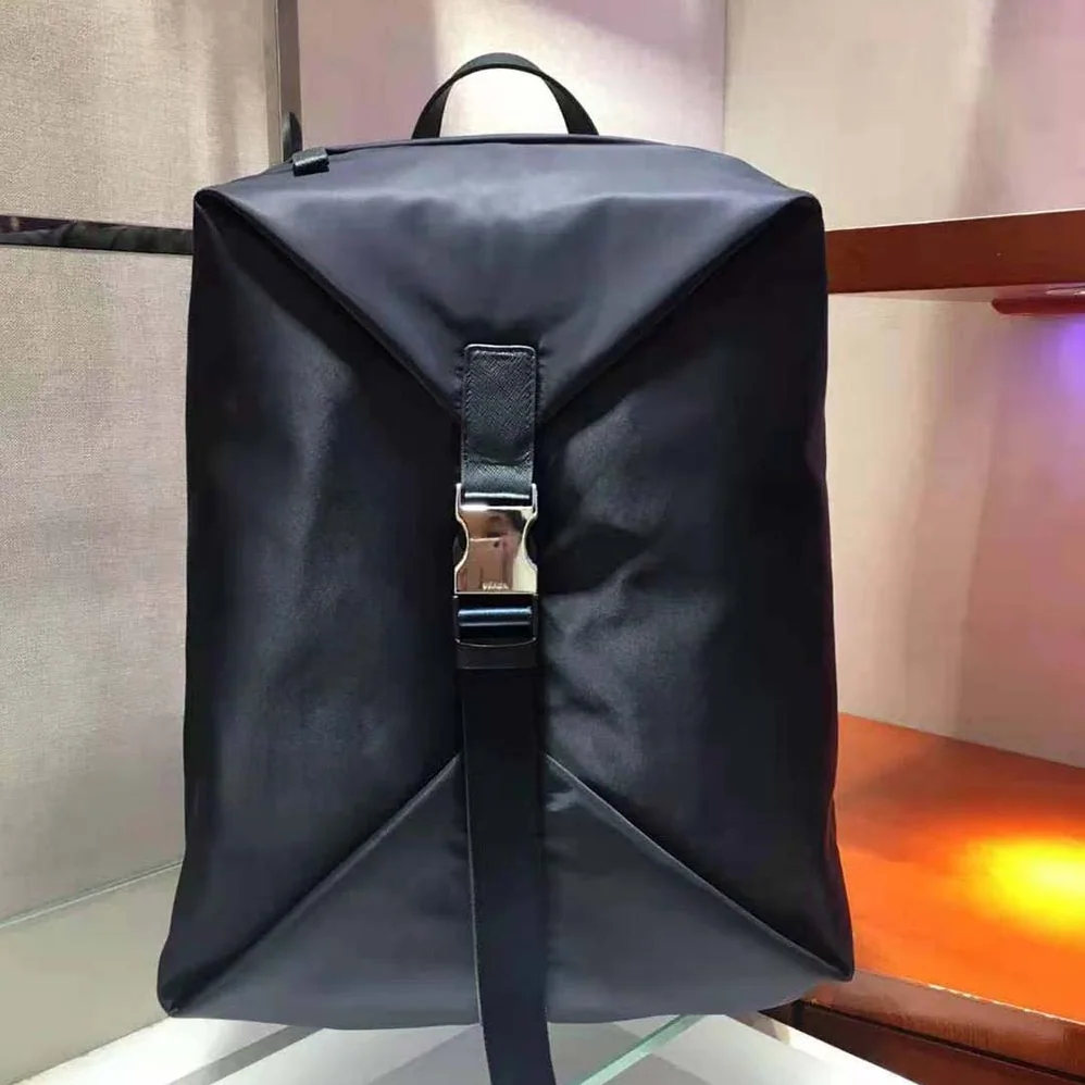 Prada Nylon and Saffiano Leather Backpack for Men Prada Nylon and Saffiano Leather Backpack for Men