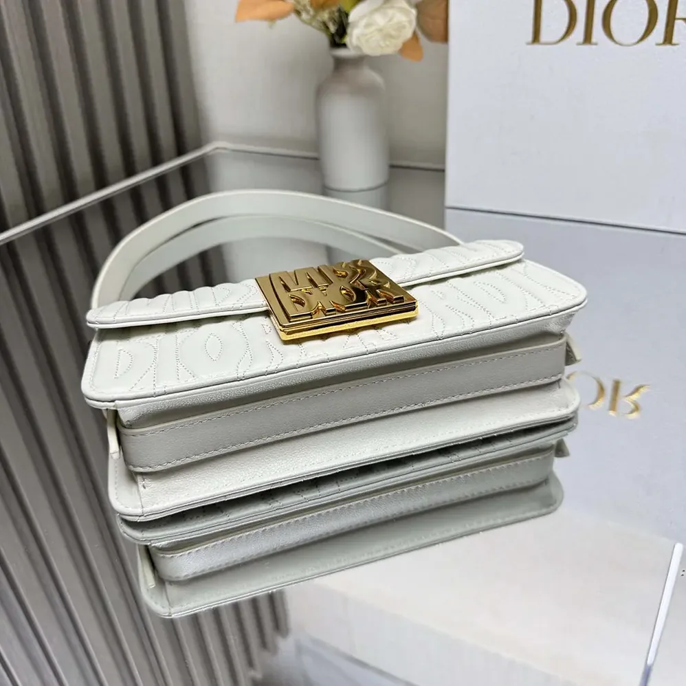 Dior Miss Dior Flap Bag Latte Quilted Miss Dior Allover Calfskin for Women Dior Miss Dior Flap Bag Latte Quilted Miss Dior Allover Calfskin for Women