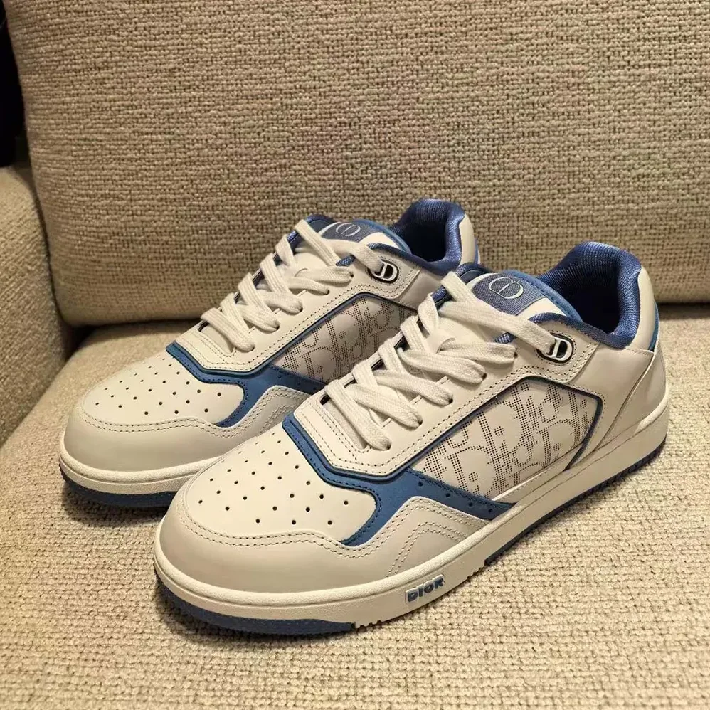 Dior Dior and Hylton Hel B27 Uptown Low-top Sneaker White and Blue for Unisex