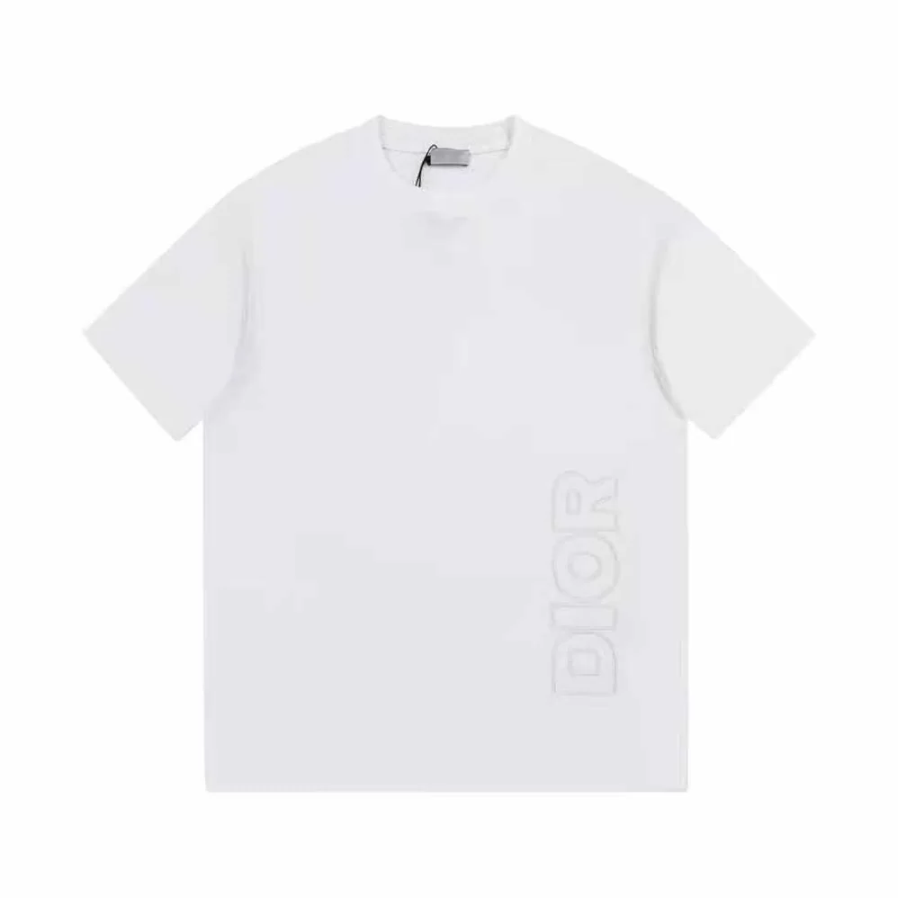 Dior Dior and Parley Oversized T-shirt White Parley Ocean Plastic Cotton Jersey Blend for Men