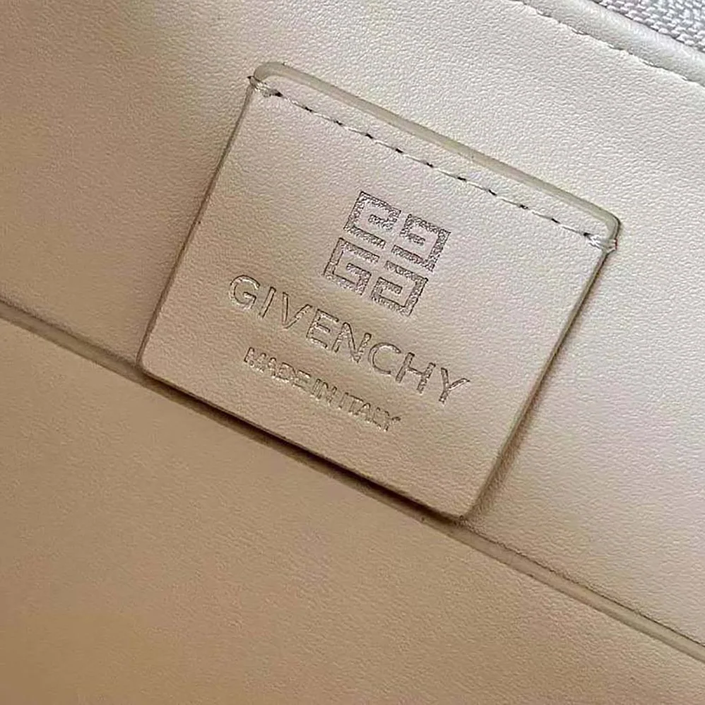 Givenchy Medium Moon Cut Out Bag in Leather for Women in Beige