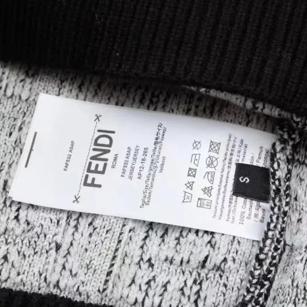 Fendi Cardigan Black FF Cashmere Cardigan for Men Fendi Cardigan Black FF Cashmere Cardigan for Men