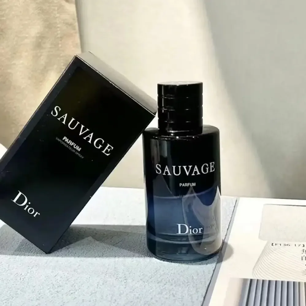 Dior Sauvage Parfum Parfum – Citrus and Woody Notes for Men in Refillable