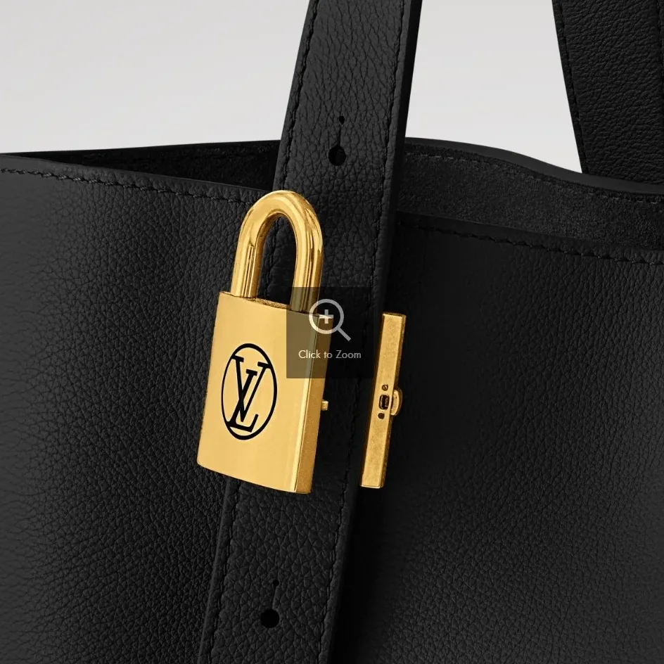 Louis Vuitton Low Key Cabas MM Bag Black /