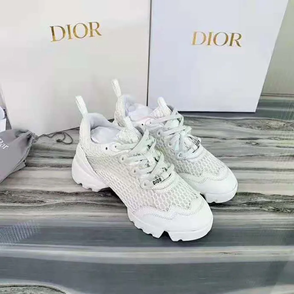 Dior D-Connect Sneaker for Women in White