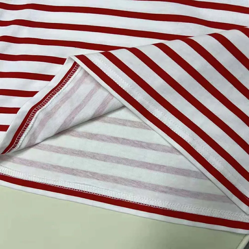 Prada Printed Interlock T-shirt for Women in Red