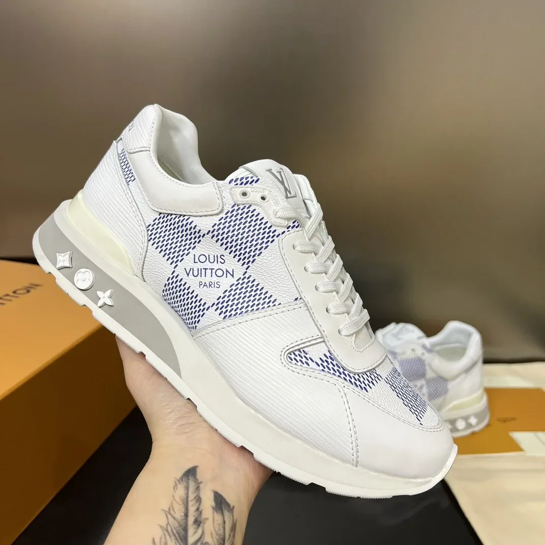 Louis Vuitton Run 55 Sneaker White Louis Vuitton Run 55 Sneaker White