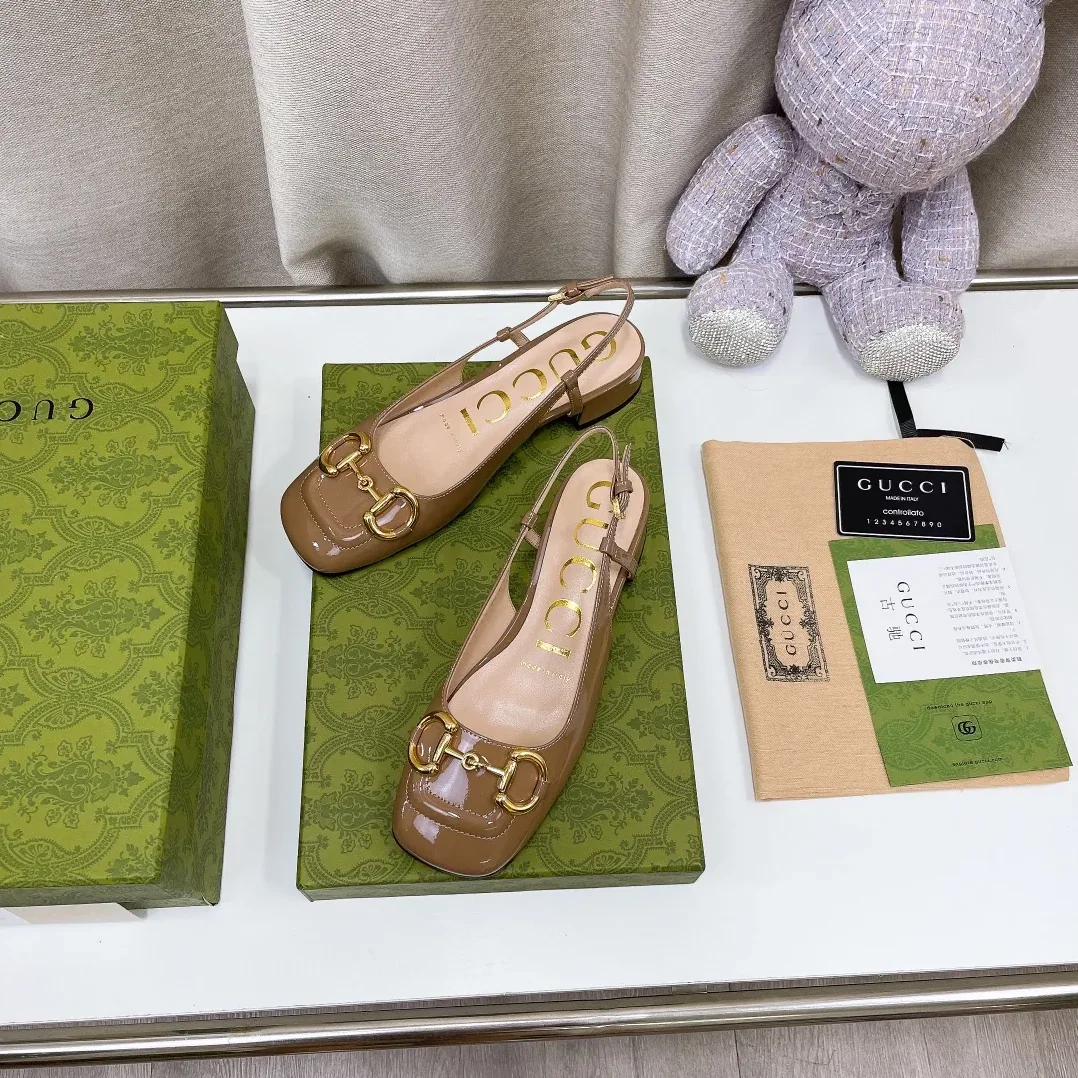 Gucci Slingback With Horsebit Green for Women