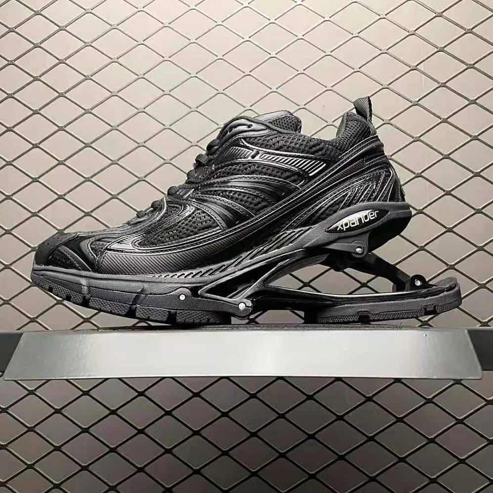 Balenciaga X-Pander Sneaker in Black Mesh and Nylon for Women Balenciaga X-Pander Sneaker in Black Mesh and Nylon for Women