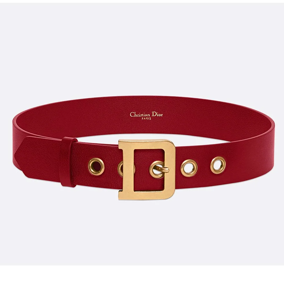 Dior Diorquake Calfskin Belt for Women Dior Diorquake Calfskin Belt for Women