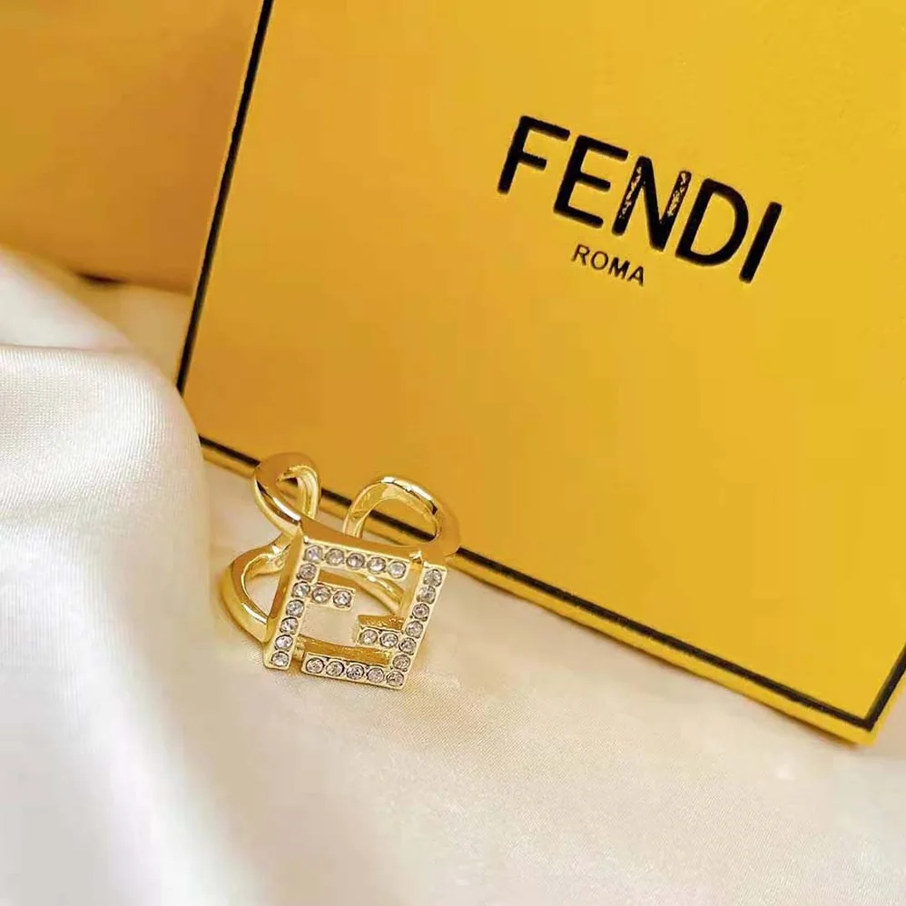 Fendi FF Gold for Women in Colored Ring Fendi FF Gold for Women in Colored Ring