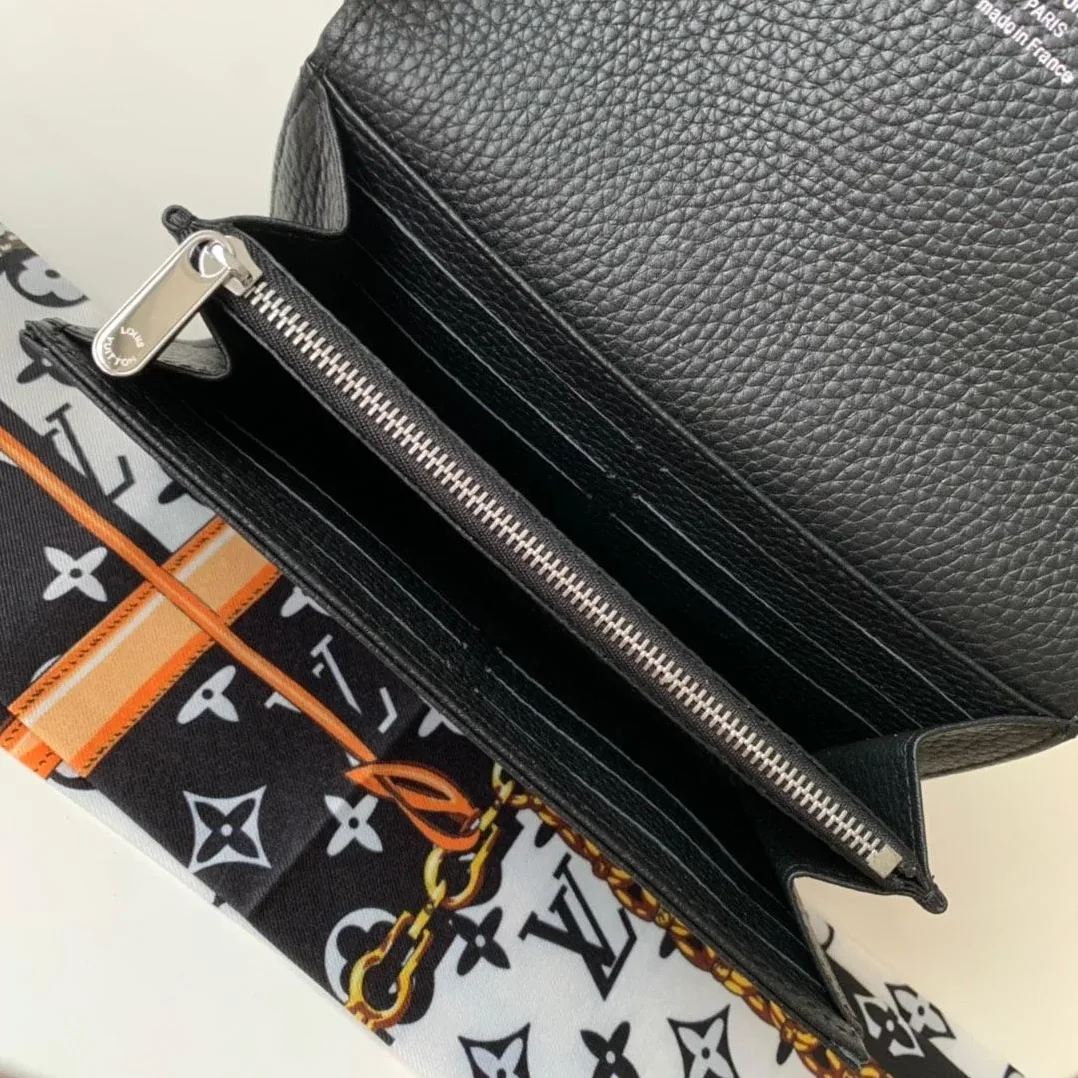 Louis Vuitton Iris Wallet Monogram Canvas Black