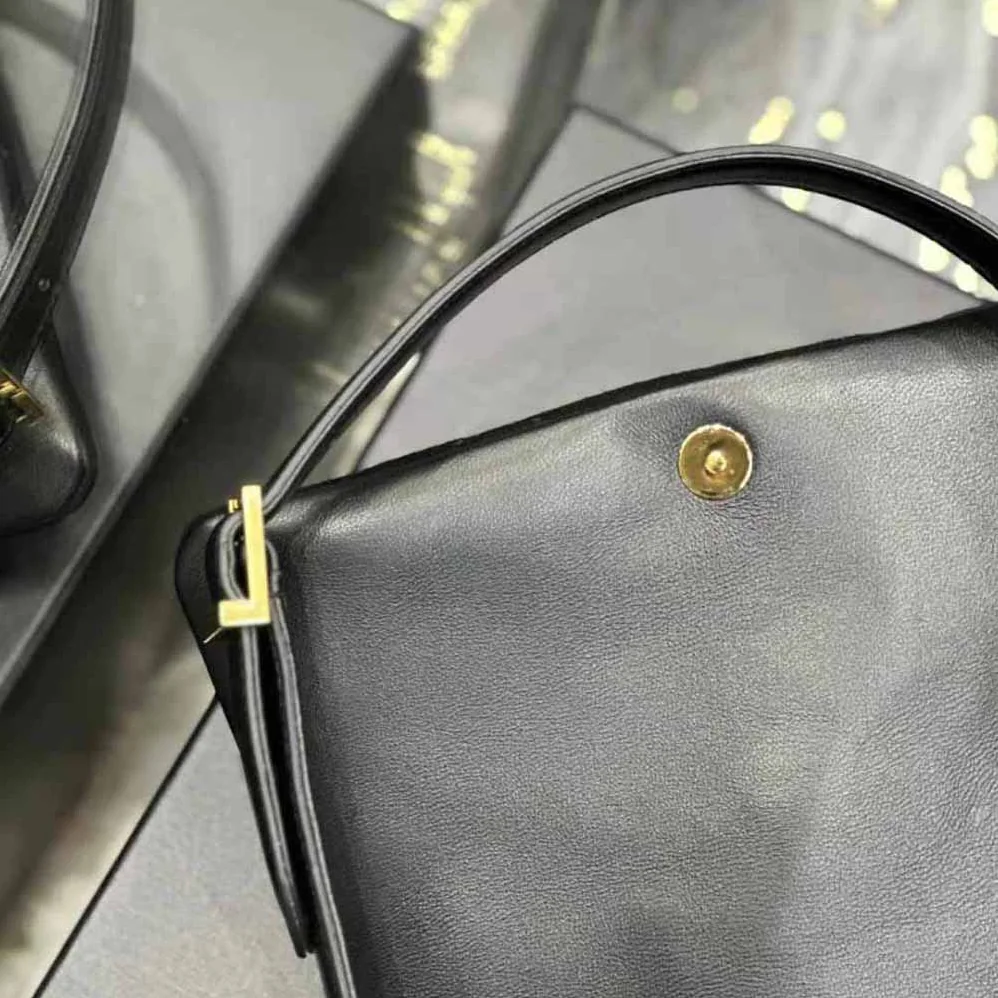 Saint Laurent YSL Le 57 Hobo Bag in Quilted Laquered Canvas and Leather for Women Saint Laurent YSL Le 57 Hobo Bag in Quilted Laquered Canvas and Leather for Women