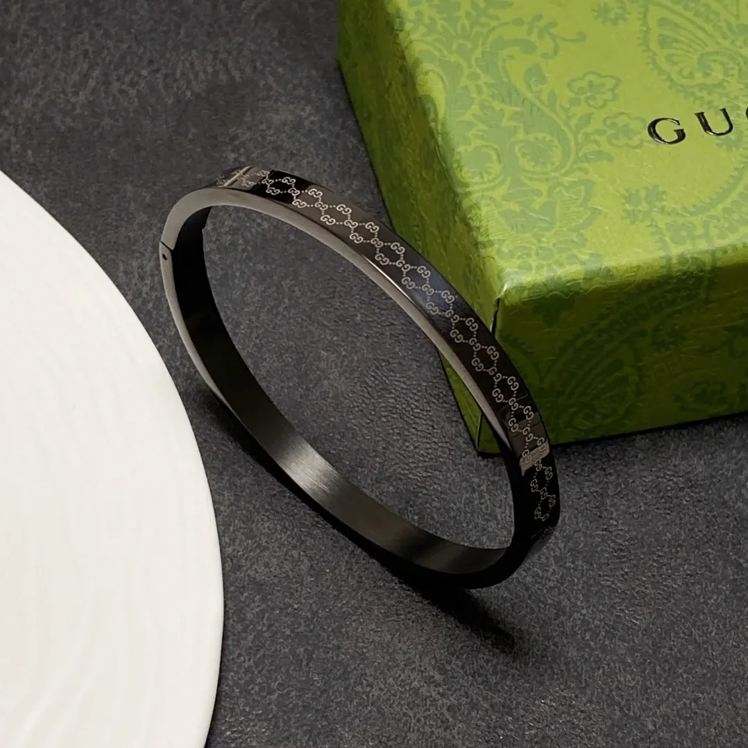 Gucci Double G Bracelet Black Gucci Double G Bracelet Black