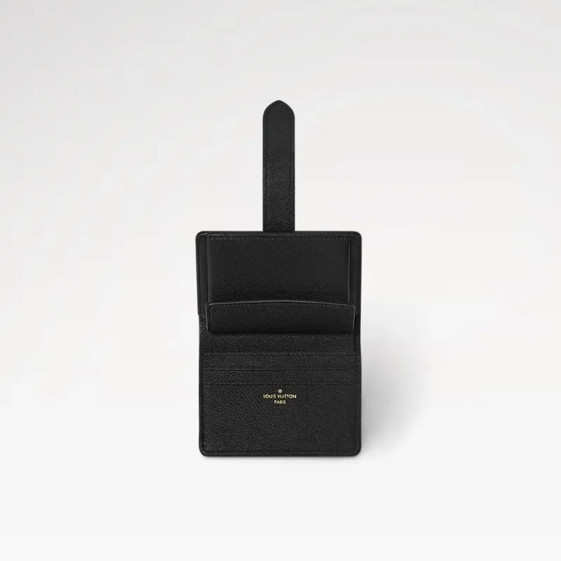 Louis Vuitton Low Key Compact Wallet Black /