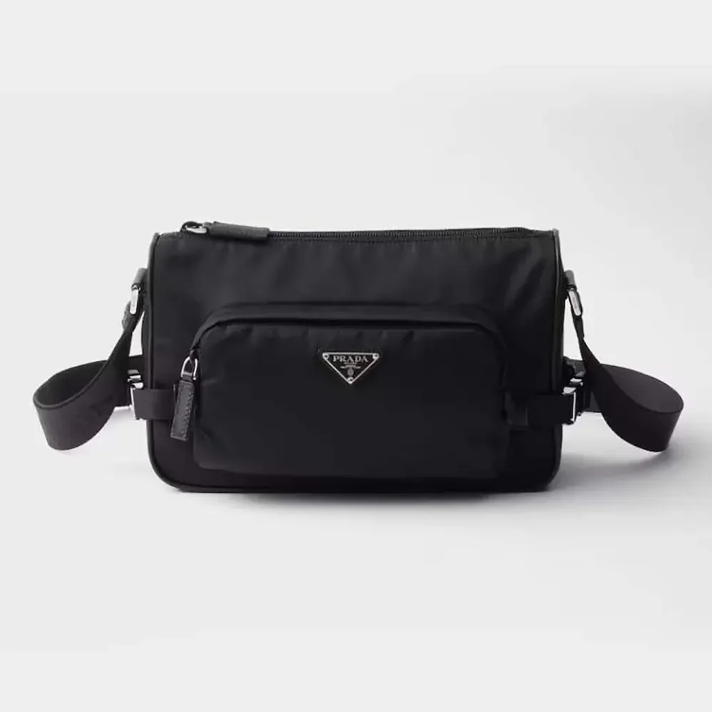 Prada Medium Re-Nylon and Saffiano Leather Shoulder Bag for Unisex Prada Medium Re-Nylon and Saffiano Leather Shoulder Bag for Unisex