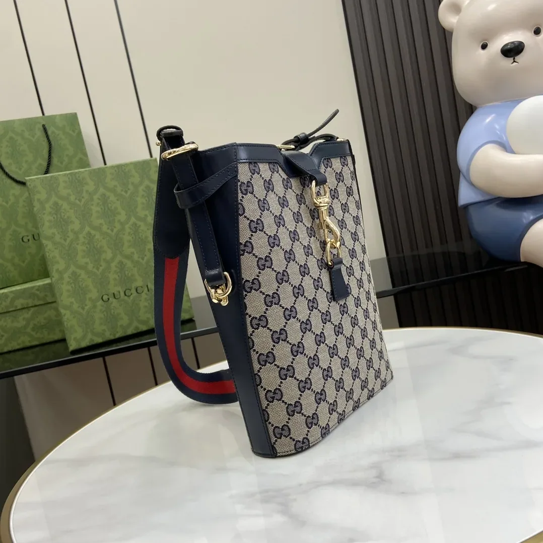 Gucci Original GG Small Bucket Bag Beige /