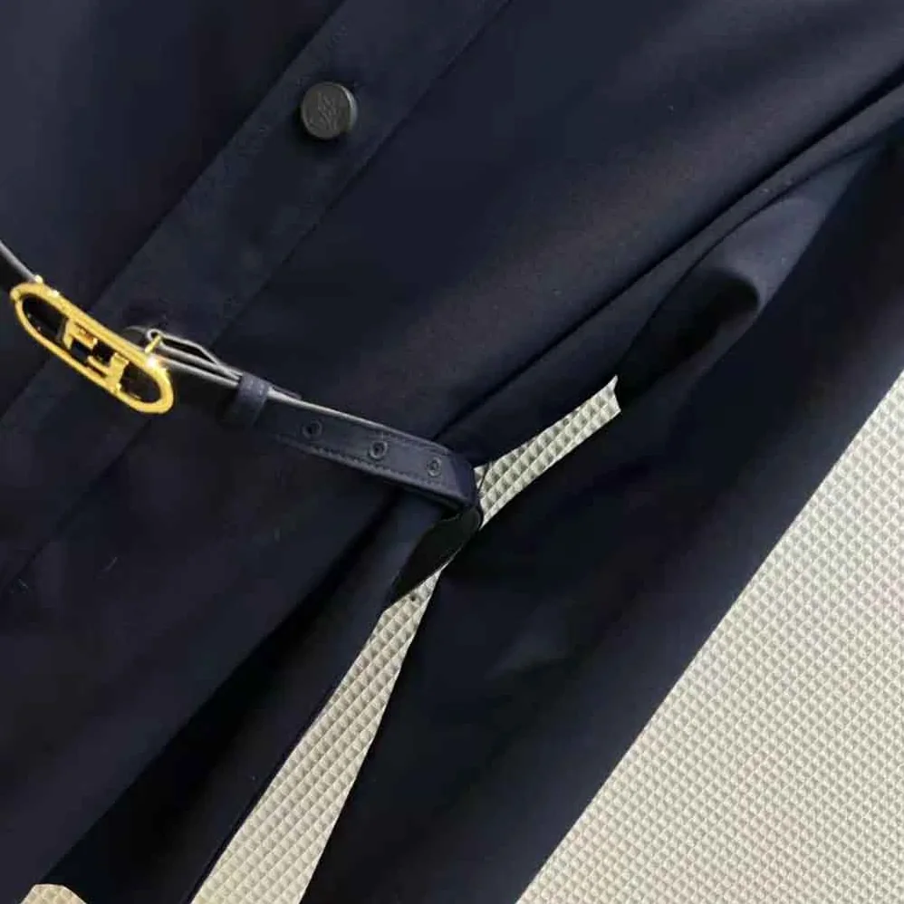 Fendi Single-Breasted Blue Wool Go for Women in To Jacket