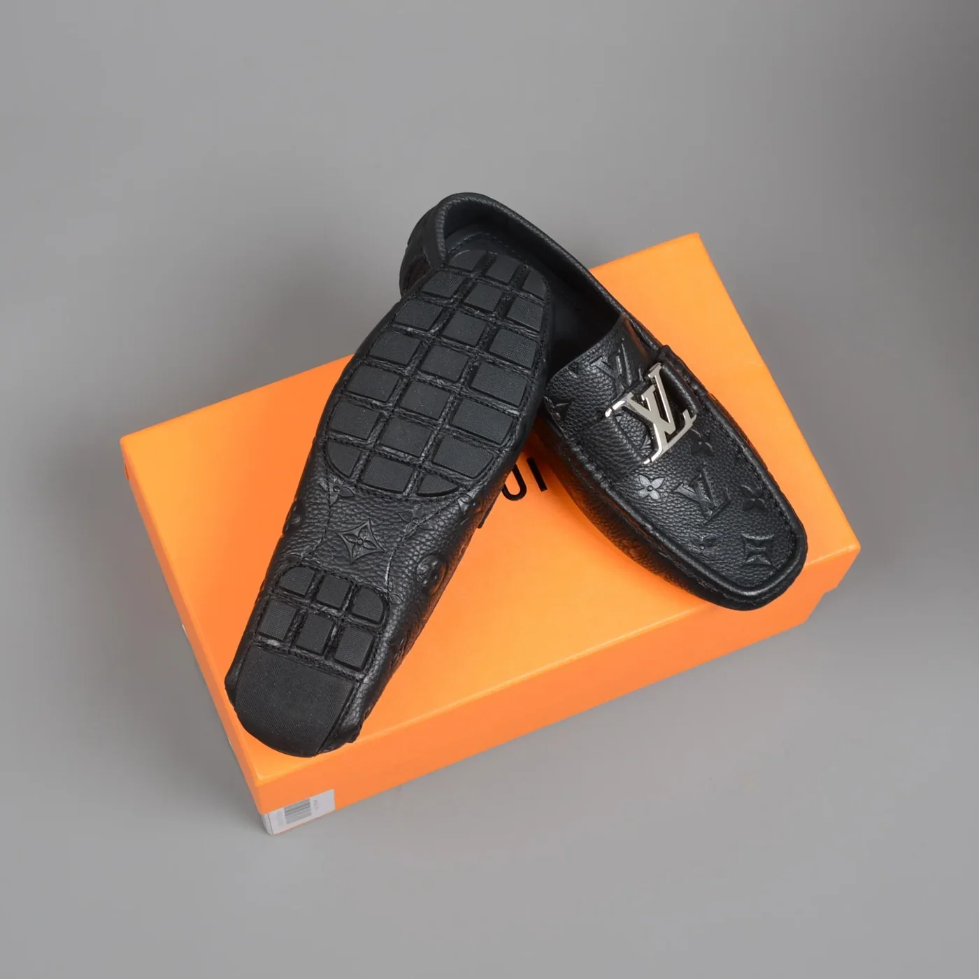 Louis Vuitton Monte Carlo Mocassin Black LV 1A9F9Q Louis Vuitton Monte Carlo Mocassin Black LV 1A9F9Q