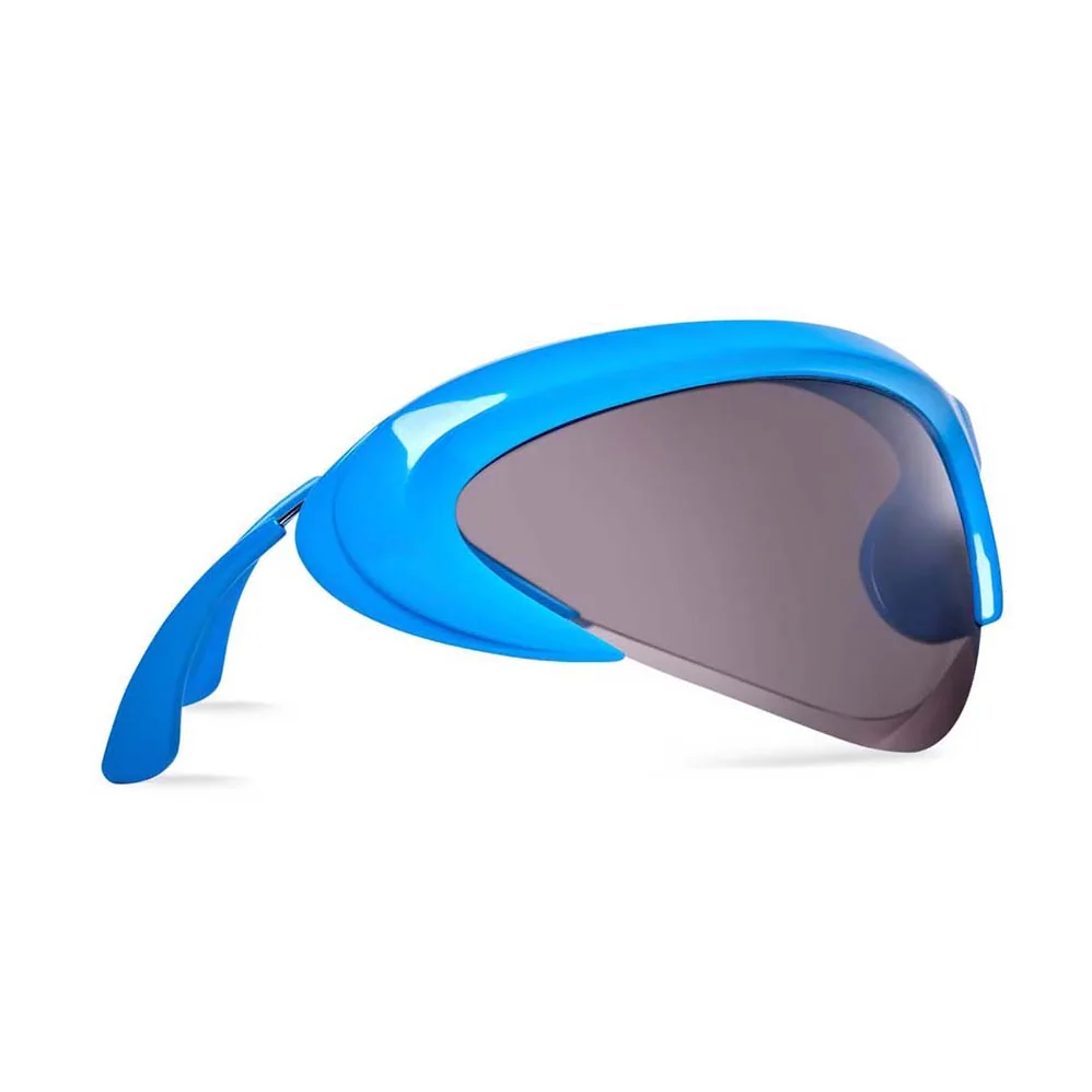 Balenciaga Wire Cat Sunglasses in Turquoise for Women in Blue