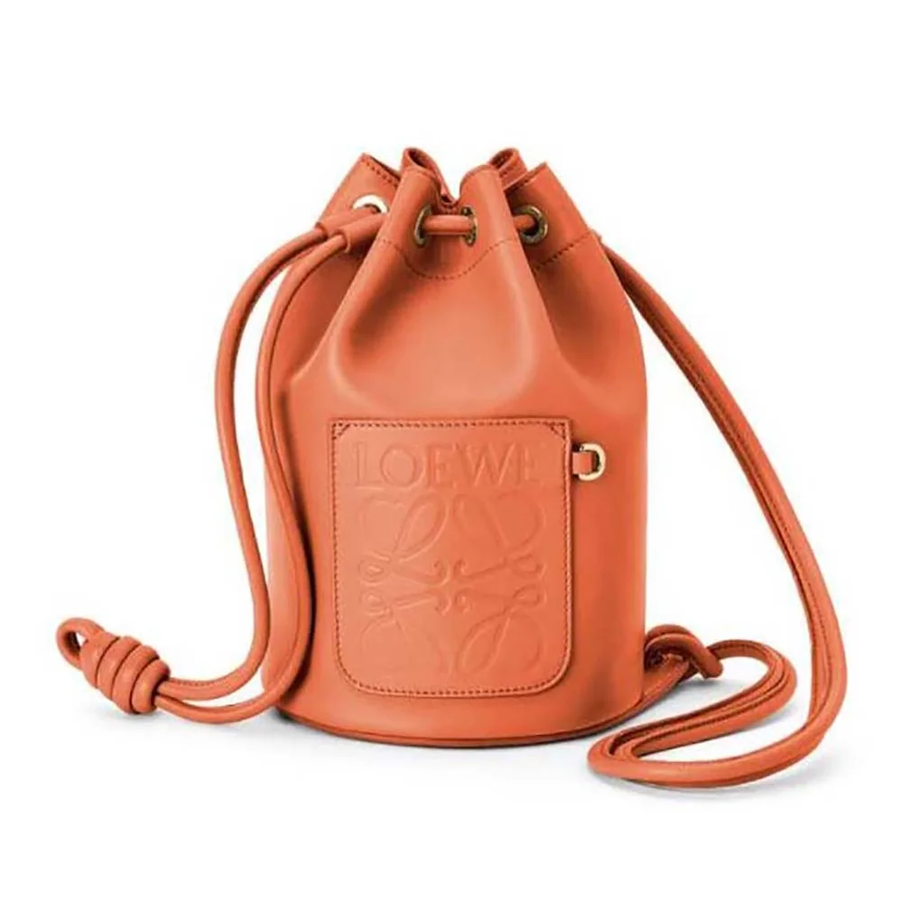 Loewe Small Sailor Bag in Nappa Calf for Women in Orange Loewe Small Sailor Bag in Nappa Calf for Women in Orange