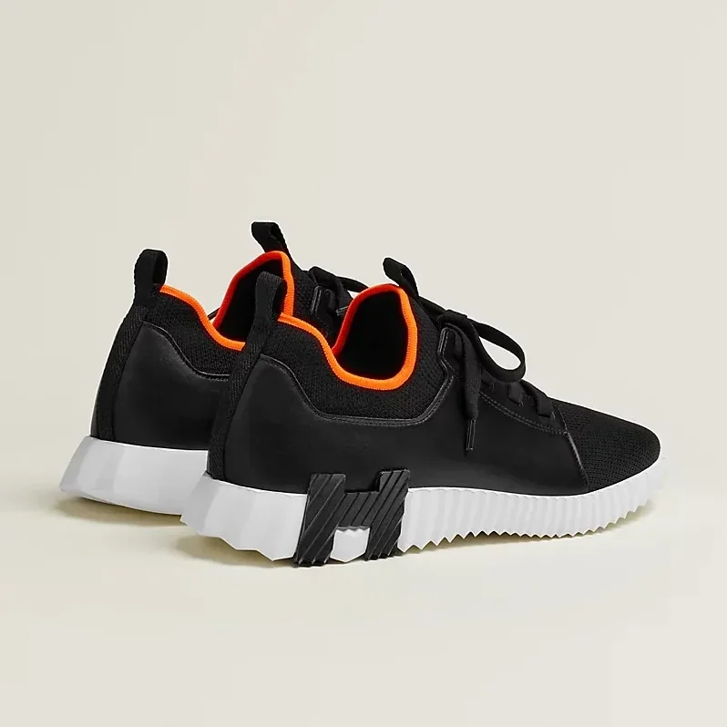 Hermes Depart Slip in On Sneakers Noir