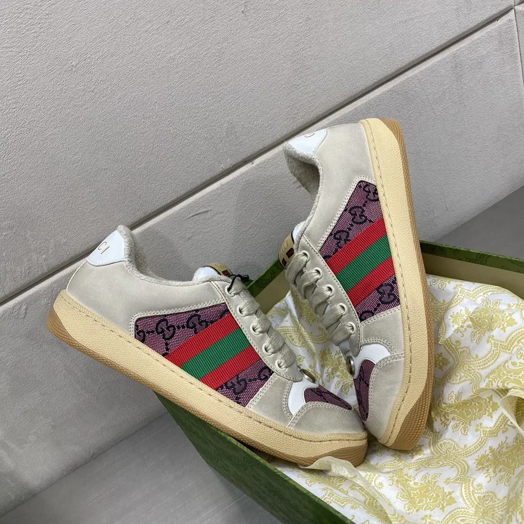 Gucci Screener GG Sneaker Cream Gucci Screener GG Sneaker Cream