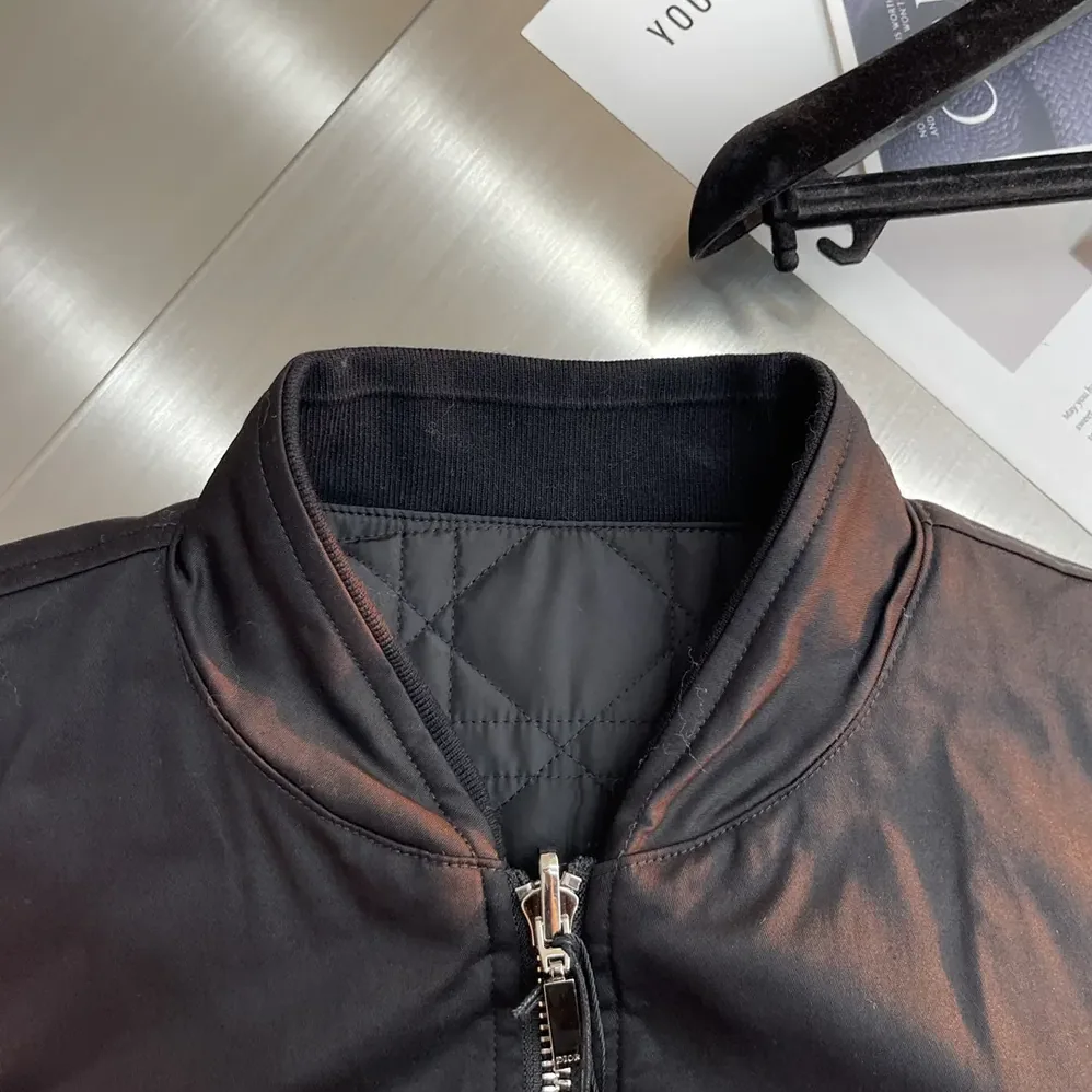 Dior Christian Dior Couture Reversible Jacket Black Blended Cotton Twill for Men