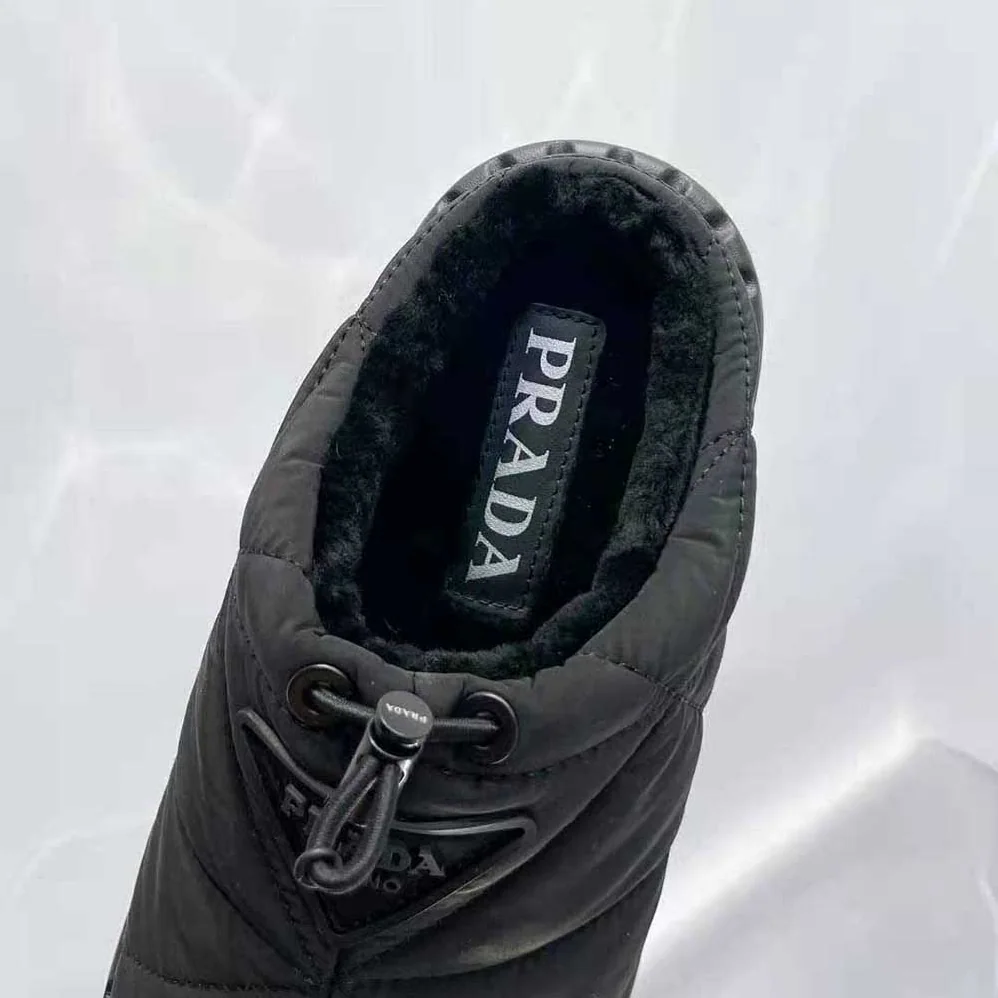 Prada Padded Nylon Slippers for Women