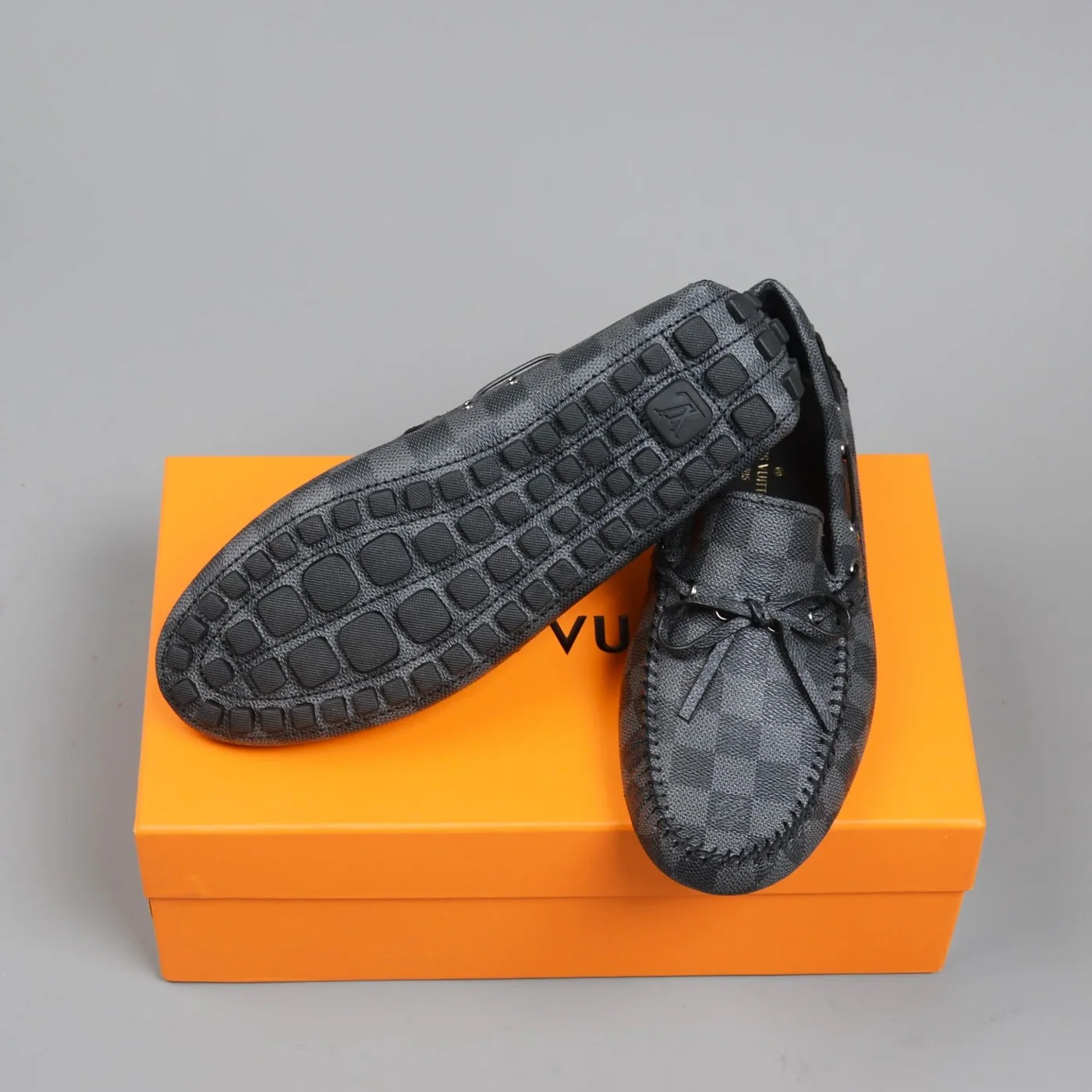 Louis Vuitton Driver Moccasin Black Virgil Abloh Louis Vuitton Driver Moccasin Black Virgil Abloh