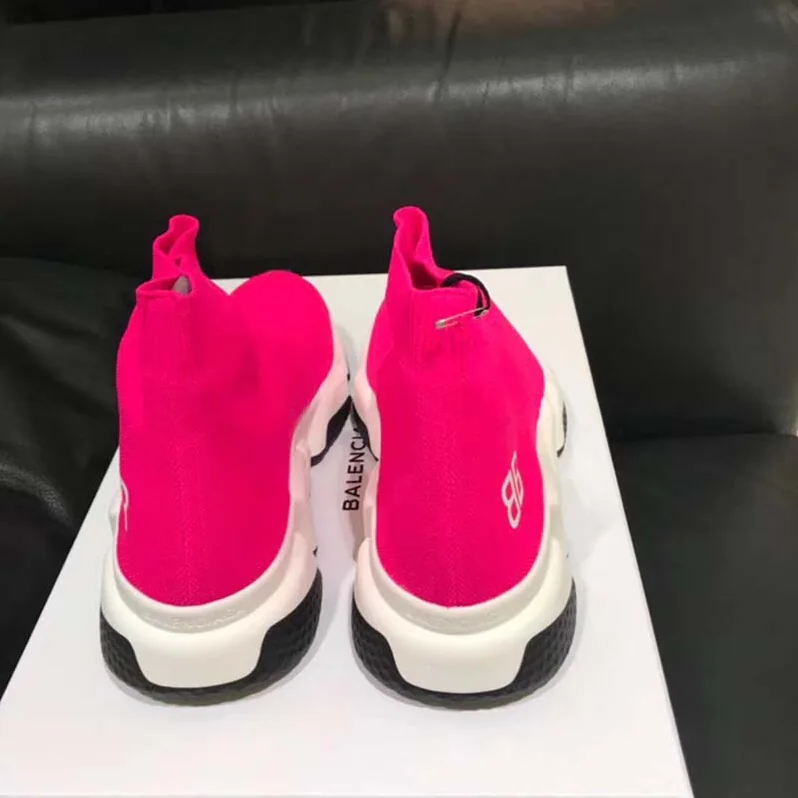 Balenciaga Speed Trainers Shoes Rose for Women Balenciaga Speed Trainers Shoes Rose for Women